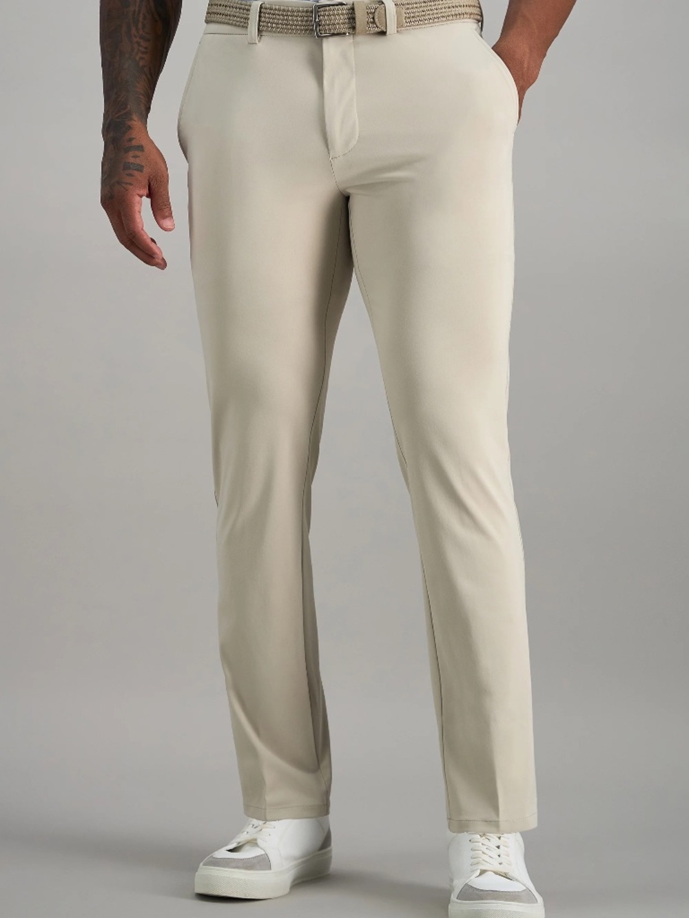 Haggar Sport Men's Athletic Fit Travel Performance Stretch Pant 34 by 34